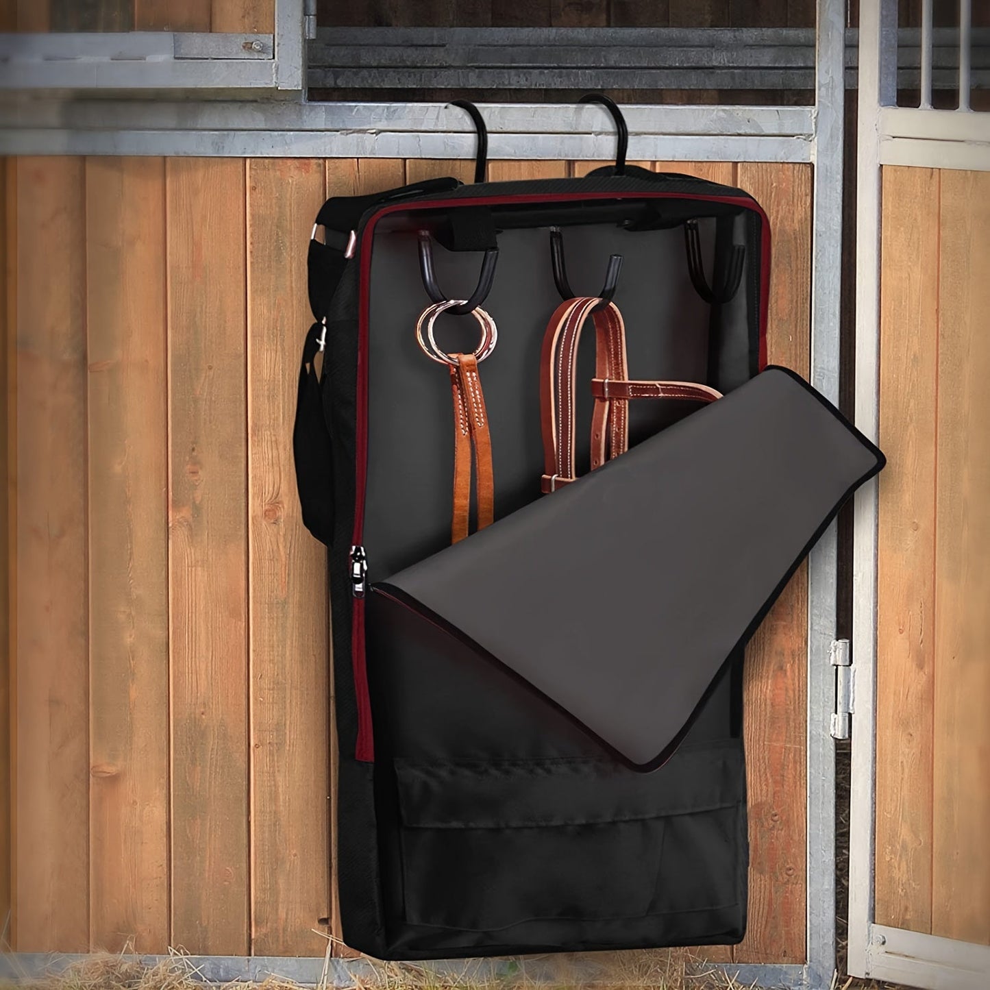Equestrian Tack Gear Organizer Bag with Compartments