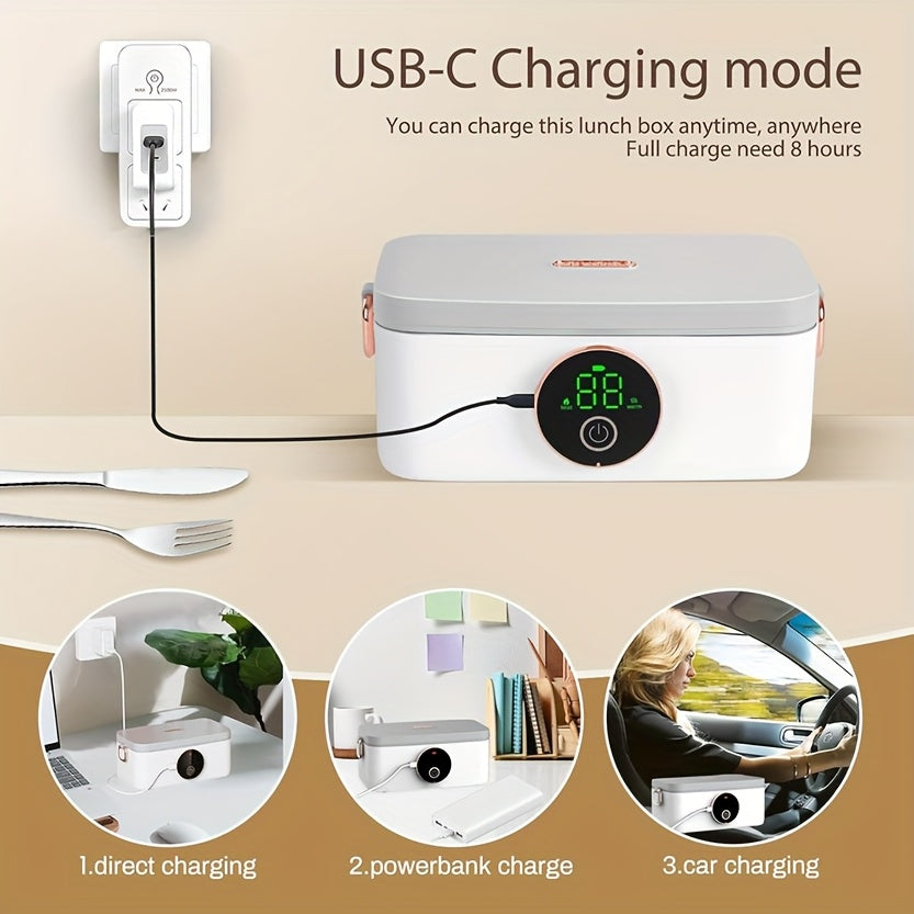 Electric Self-Heating Lunch Box