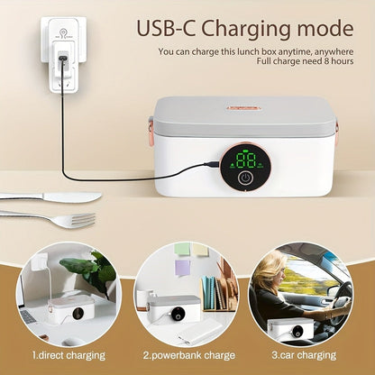 Electric Self-Heating Lunch Box
