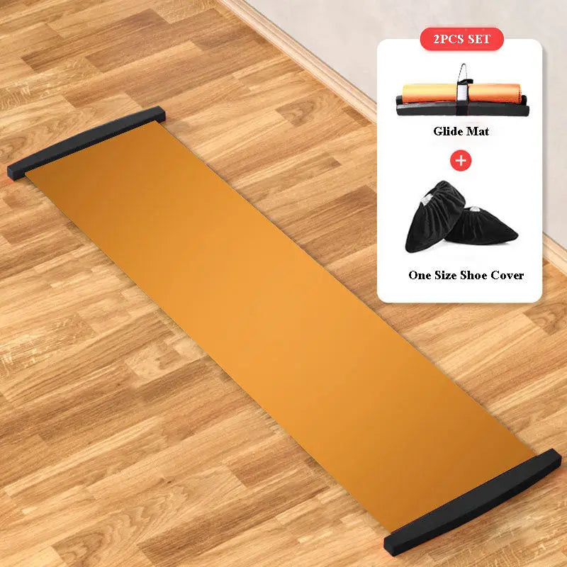 Sliding Yoga Mat for Fitness Training