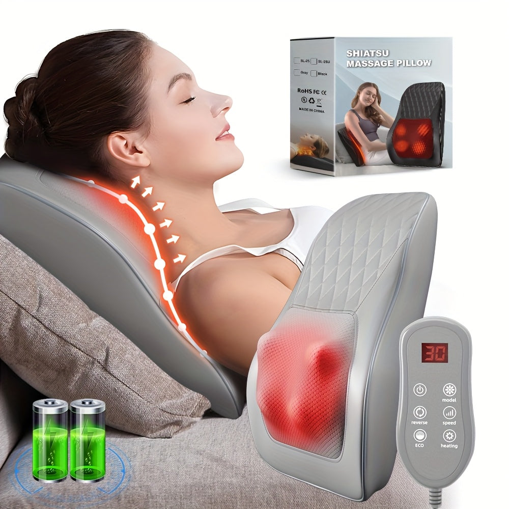 Back & Neck Rechargeable Massager with Heat