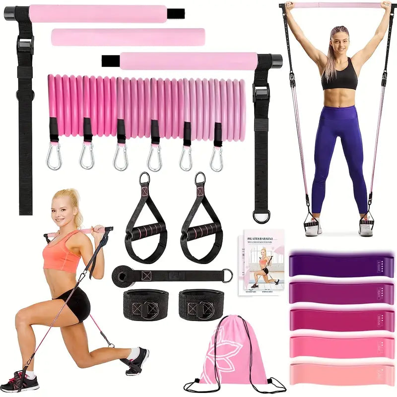 21pcs Yoga & Pilates Bar Kit