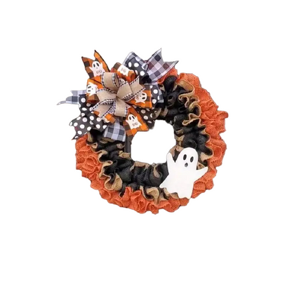 Spooky Specter Strand: Halloween Ribbon Garland