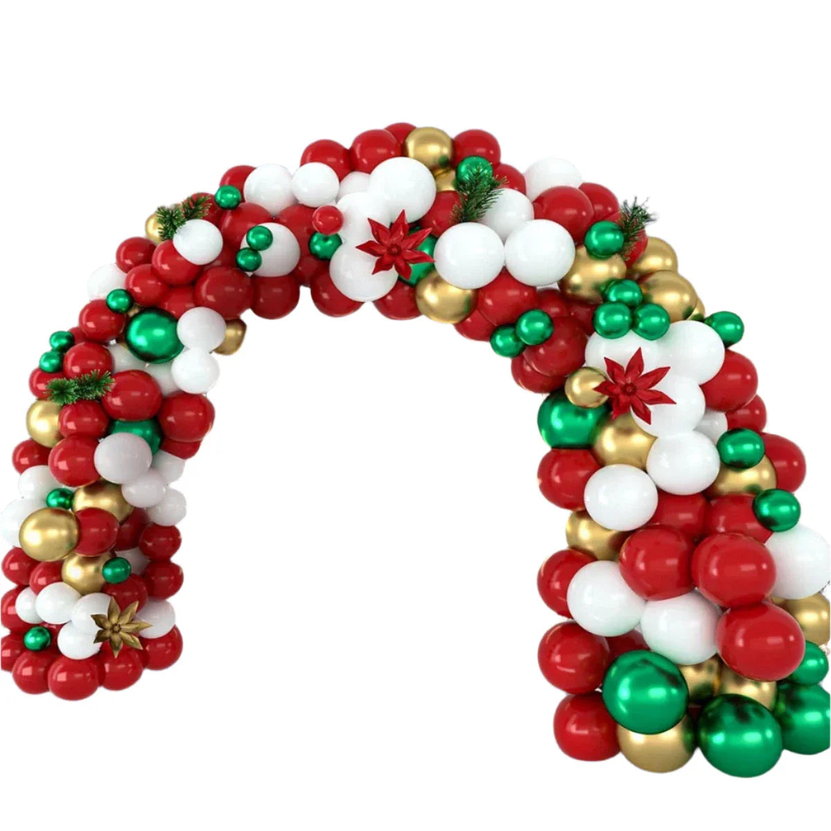 Christmas Balloon Garland Arch Kit (153 Pcs)