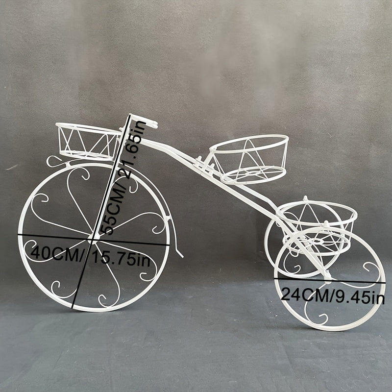 Bicycle Planter Stand for Indoor Outdoor Use