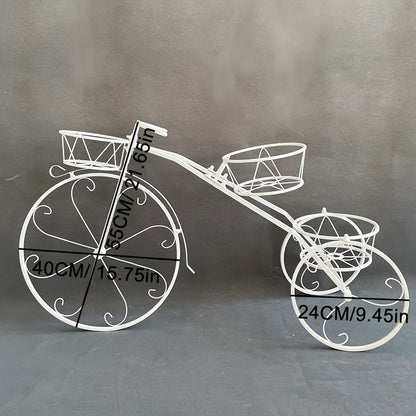 Bicycle Planter Stand for Indoor Outdoor Use