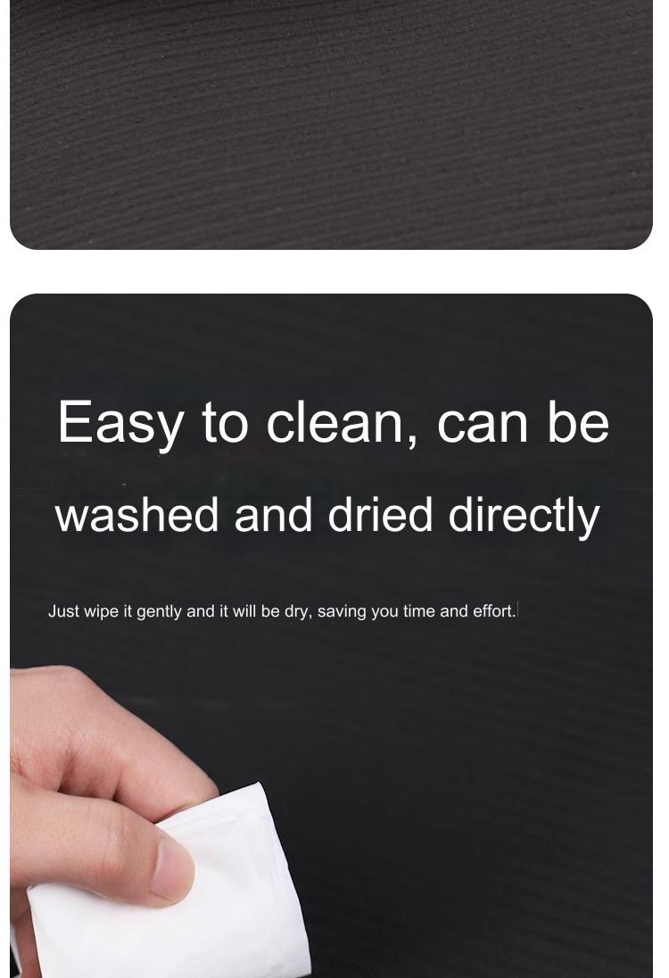 20mm Thick Shock-Absorbing Yoga Mat with Portable Backpack & Straps