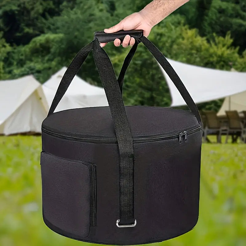 Large Capacity Cookware and Tableware Storage Bag for Camping