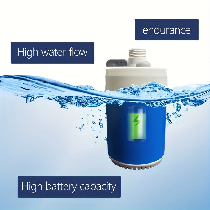 Portable Camping Shower with Rechargeable Battery