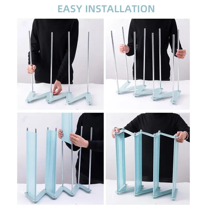 Crafting Your Z-Shaped Shoe Rack