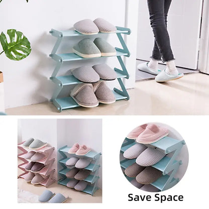 Crafting Your Z-Shaped Shoe Rack