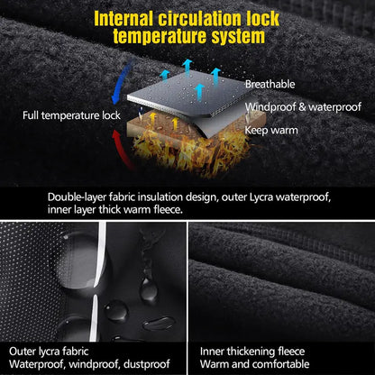 Thermal Fleece Balaclava Face Mask - Windproof and Breathable