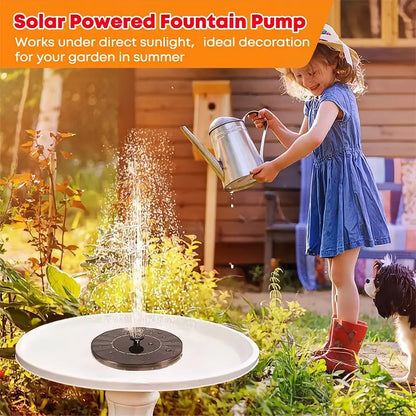 Solar Fountain Pump for Outdoor Waterscapes
