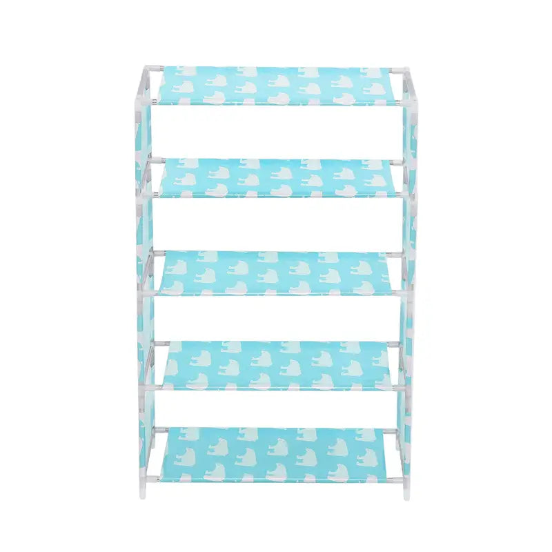 Simplify your life with this Non-Woven Dustproof Shoe Rack