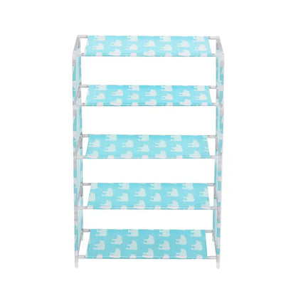 Simplify your life with this Non-Woven Dustproof Shoe Rack