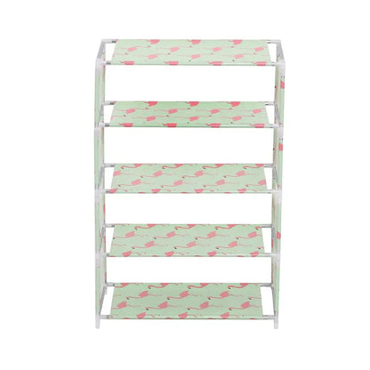 Simplify your life with this Non-Woven Dustproof Shoe Rack