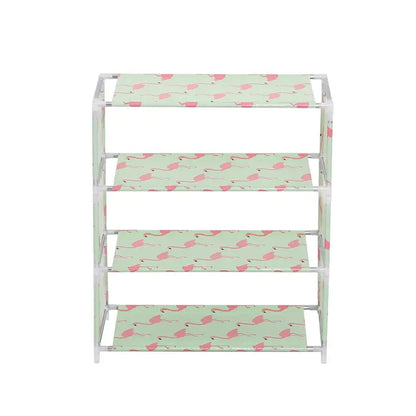 Simplify your life with this Non-Woven Dustproof Shoe Rack