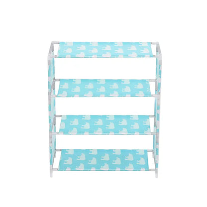 Simplify your life with this Non-Woven Dustproof Shoe Rack