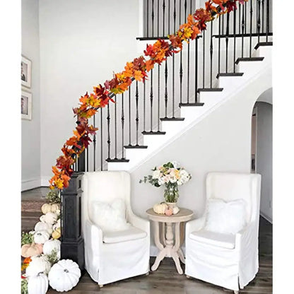 Autumn Maple Leaf Hanging Vine Garland