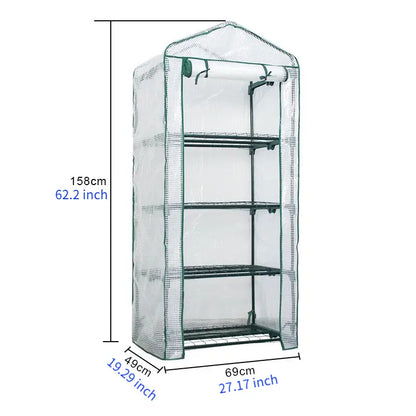 Experience Your Mini Walk-in Greenhouse Cover(No Frame)