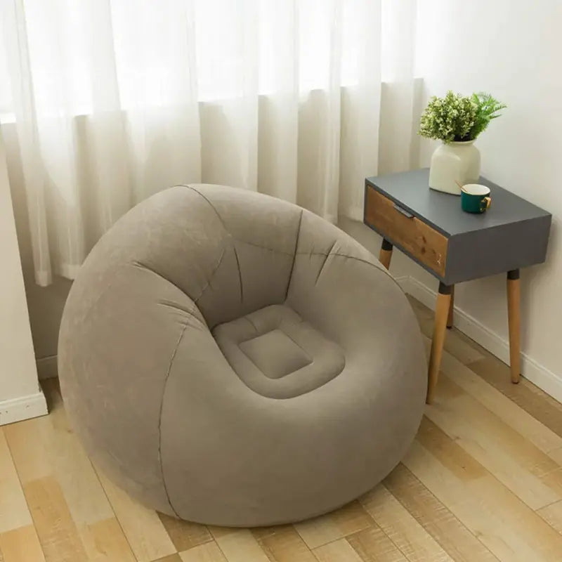 Relax in style with the ultimate comfort of a Beanless Inflatable Chair Air Sofa