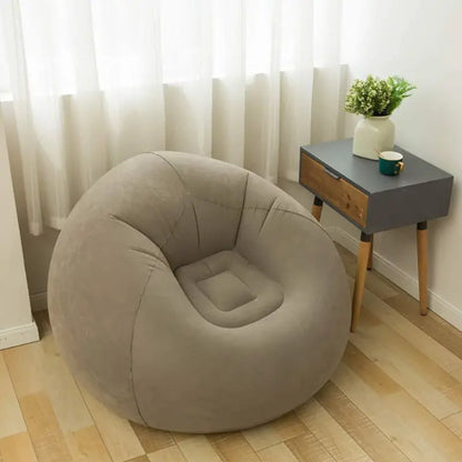 Relax in style with the ultimate comfort of a Beanless Inflatable Chair Air Sofa