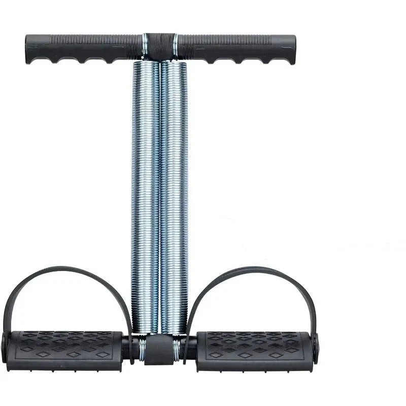 Elastic Sit Up Equipment with Dual Spring Tension Foot Pedal