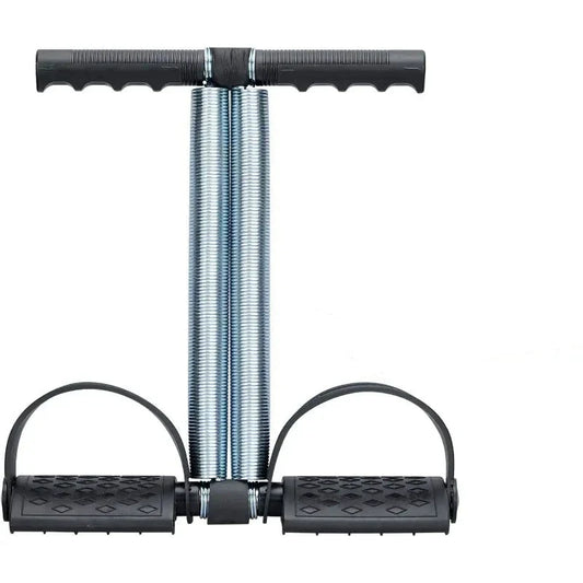 Elastic Sit Up Equipment with Dual Spring Tension Foot Pedal