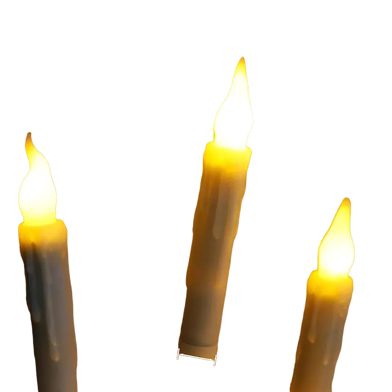 Spooktacular Specter Lights: Remote-Controlled Floating LED Candles