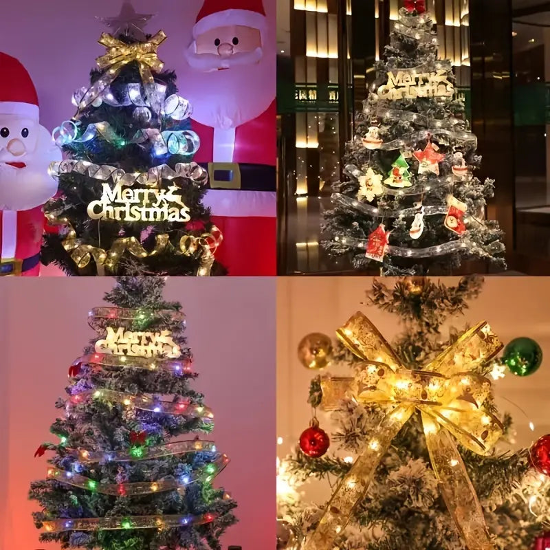 4.0 Meter Christmas Tree Decoration Lights Ribbon