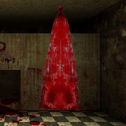 Chilling Halloween Decor: Bloody Body Bag Extravaganza