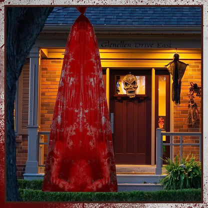 Chilling Halloween Decor: Bloody Body Bag Extravaganza