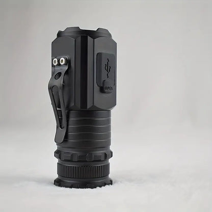 2000LM USB Rechargeable LED Flashlight - 5 Modes, Waterproof, Lightweight