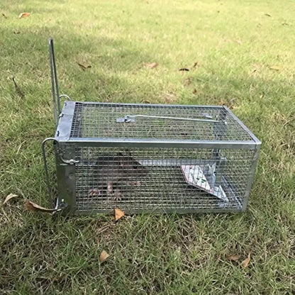 Humane Rat Trap - Metal Chipmunk and Rodent Trap (1pc)