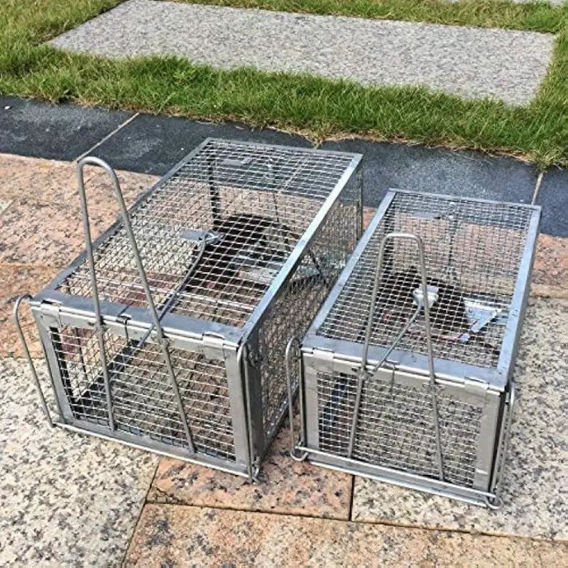 Humane Rat Trap - Metal Chipmunk and Rodent Trap (1pc)