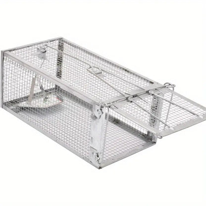 Humane Rat Trap - Metal Chipmunk and Rodent Trap (1pc)