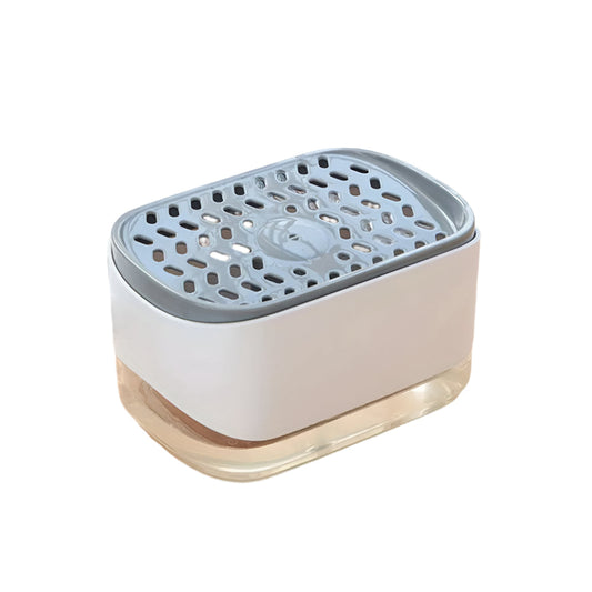 2-in-1 Kitchen Soap Dispenser with Sponge