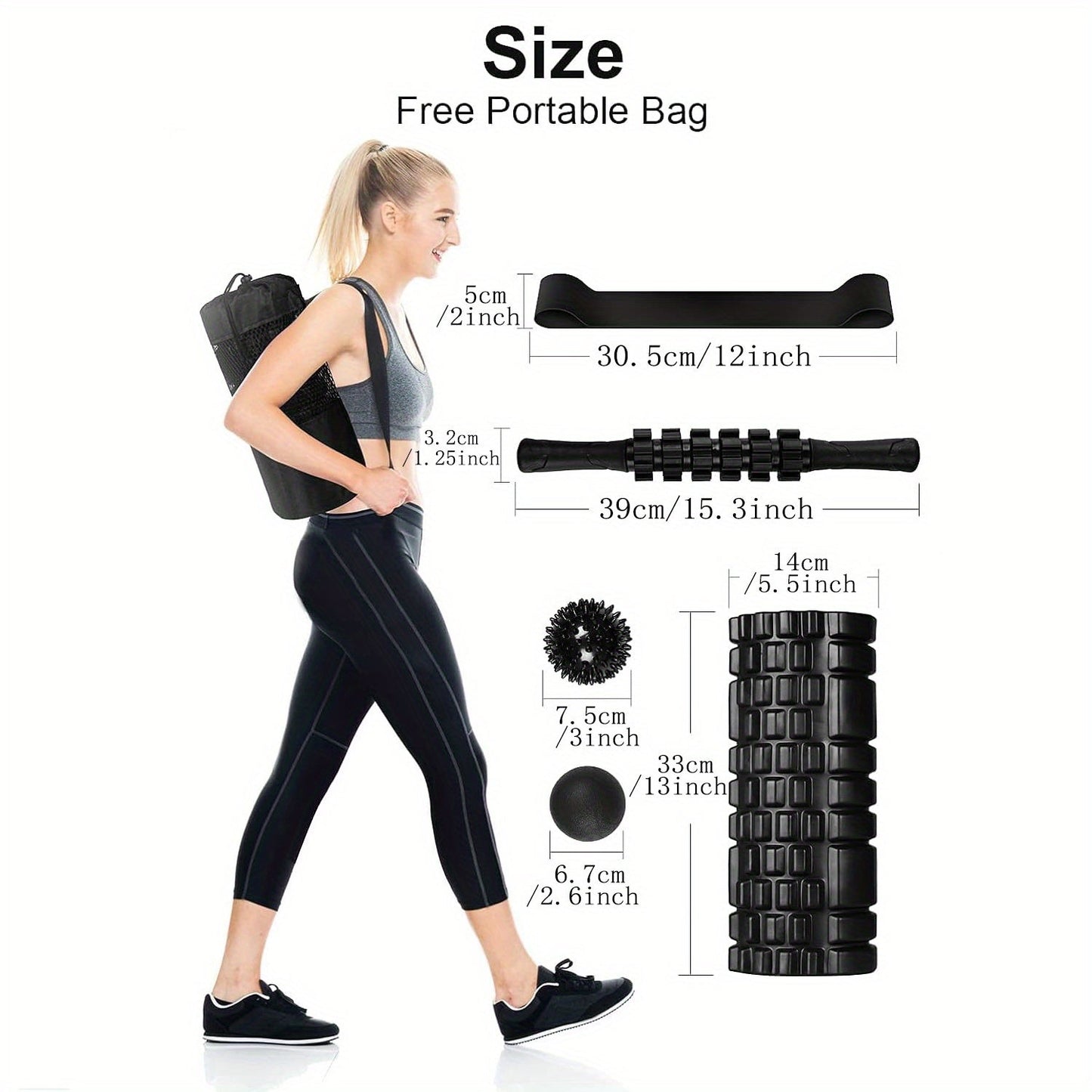 6-in-1 Ultimate Fitness Bundle(Black)