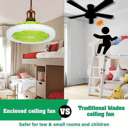 Remote-Controlled Ceiling Fan