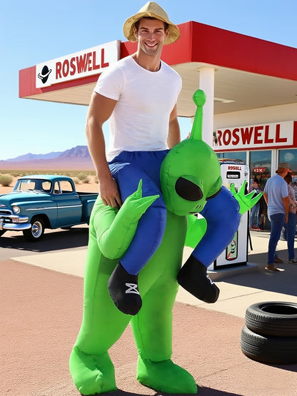 Men’s Alien Inflatable Costume for Halloween & Parties