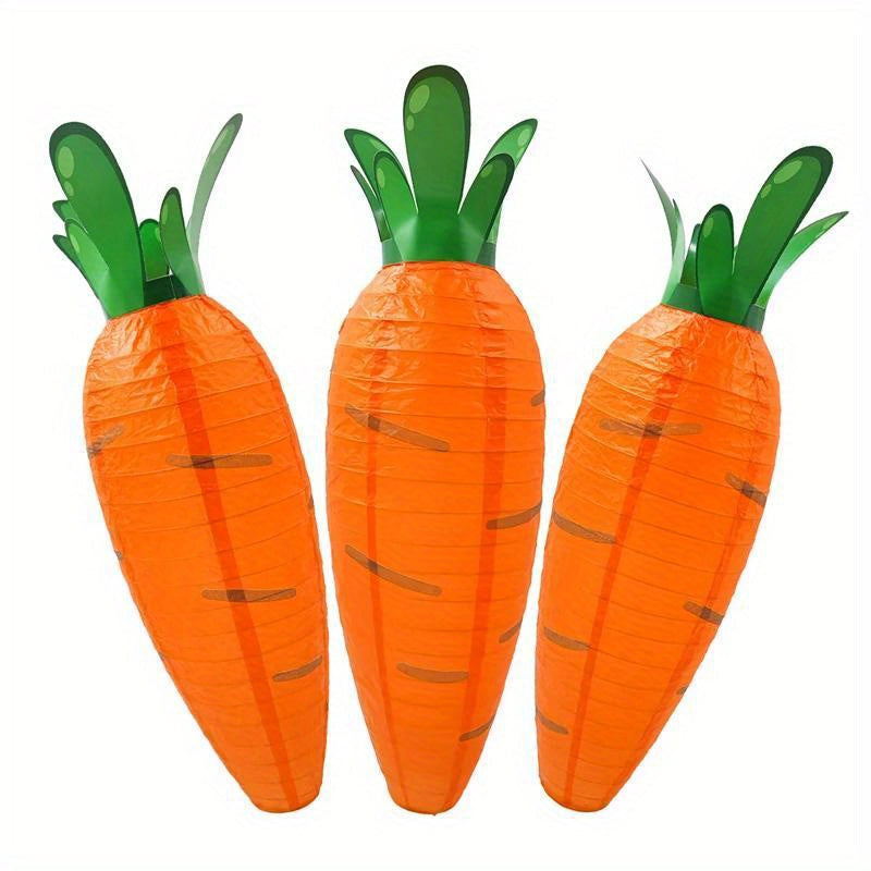 Easter Carrot-Shaped Hanging Lantern