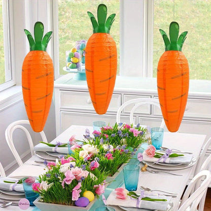 Easter Carrot-Shaped Hanging Lantern