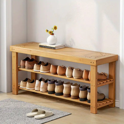 Stylish Entryway Storage Solution - Shoe Bench