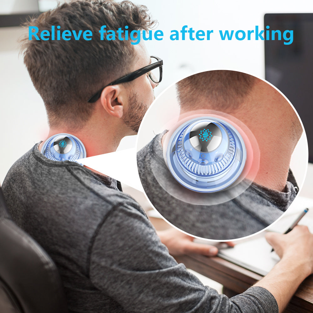 Pulse Vacuum Cupping & Intelligent Massage Device - Blue