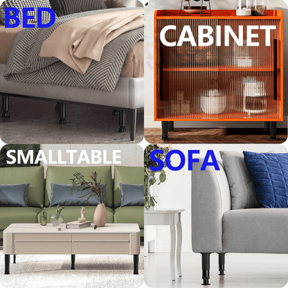 Adjustable Bed Frame Support Legs (4 Pack)