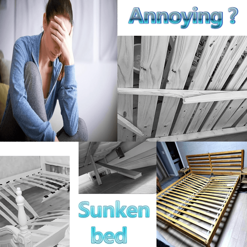 Adjustable Bed Frame Support Legs (4 Pack)