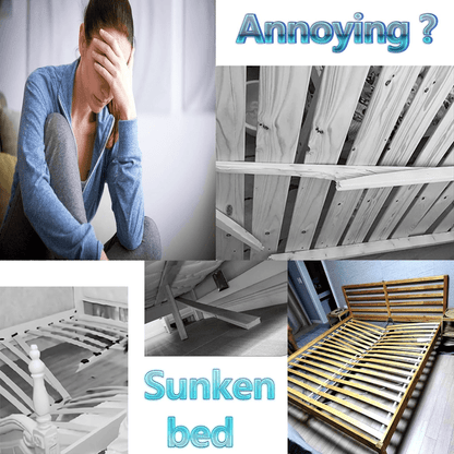 Adjustable Bed Frame Support Legs (4 Pack)