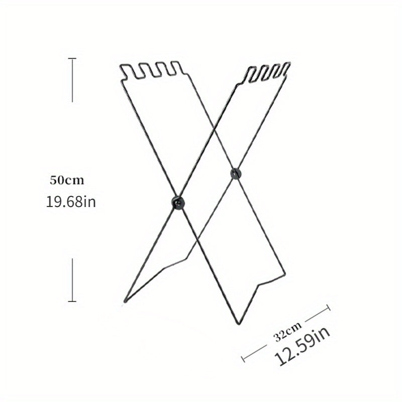Camping Folding Trash Rack Portable Garbage Holder