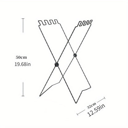 Camping Folding Trash Rack Portable Garbage Holder