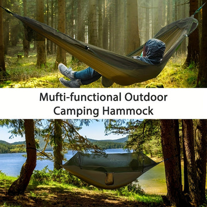 Double Camping Hammock with Mosquito Net